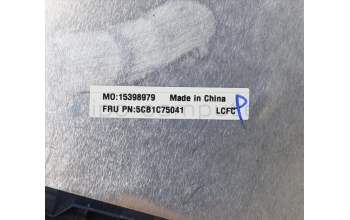 Lenovo 5CB1C75041 Tastatur inkl. Topcase deutsch L82KV FP A/BUMA