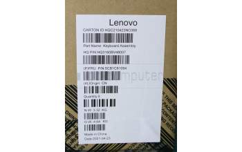 Lenovo 5CB1C81094 Tastatur inkl. Topcase deutsch H82L9CLO