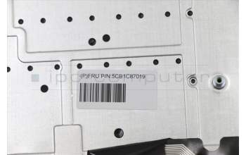 Lenovo 5CB1C87019 C-Cover with keyboard, Czech/Slovakian, UK