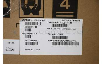 Lenovo 5CB1C87527 Tastatur inkl. TopcaseASM_FRA C21A4 MGBL