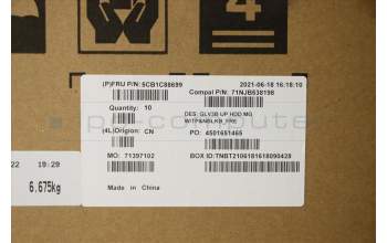 Lenovo 5CB1C88699 Tastatur inkl. TopcaseASM_FRA C21A4 HD MGNBL