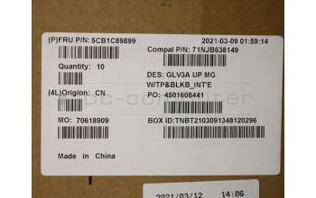 Lenovo 5CB1C89899 Tastatur inkl. Topcase ASM_EURO ENG C21A2 MGBL