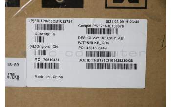 Lenovo 5CB1C92784 Tastatur inkl. Topcase ASM_GRE C20WE AB BLKB N