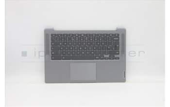 Lenovo 5CB1C92828 C-Cover with keyboard, UK English, Grey, UK