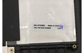 Lenovo 5CB1C92932 C-Cover with keyboard, Italian, Iron Grey, UK