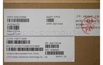 Lenovo 5CB1C93066 Tastatur inkl. TopcaseASM_FRA/ENGL82JWBU_WHW/F