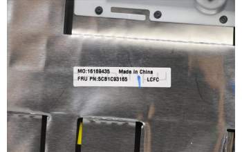 Lenovo 5CB1C93165 Tastatur inkl. Topcase ASM_UK L82JS SGw/WHWRF