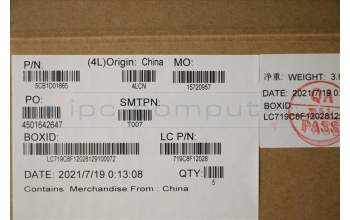 Lenovo 5CB1D01865 Tastatur inkl. Topcase ASM_EUROENGL82NXIG_FP_D