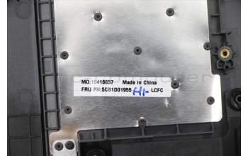 Lenovo 5CB1D01955 Tastatur inkl. Topcase ASM_HBWL82C7IG_TEX_LIPC