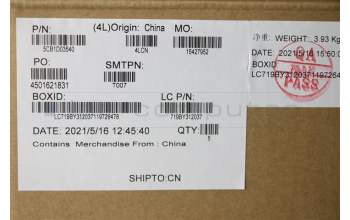 Lenovo 5CB1D03540 Tastatur inkl. Topcase ASM_FRA L81W1 NFPABLIPC