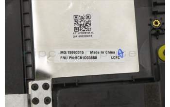 Lenovo 5CB1D03660 Tastatur inkl. Topcase ASM_ITA L81W1 NFPBKLIPC