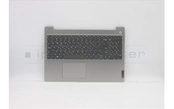 Lenovo 5CB1D03705 C-Cover with keyboard, Greek, Platinum Grey, Non-Fingerprint, US