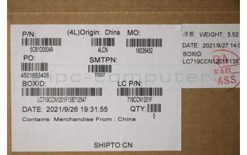 Lenovo 5CB1D05049 Tastatur inkl. Topcase ASM_THAI L82JH BU RGB