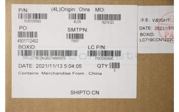 Lenovo 5CB1D05062 Tastatur inkl. Topcase ASM_USA ENG L82JH BU WH