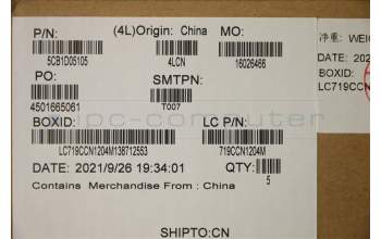 Lenovo 5CB1D05105 Tastatur inkl. Topcase ASM_KOR L82JH SG BU