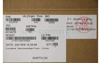 Lenovo 5CB1D05190 Tastatur inkl. Topcase ASM_UK L82N3 GY