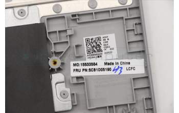 Lenovo 5CB1D05190 Tastatur inkl. Topcase ASM_UK L82N3 GY