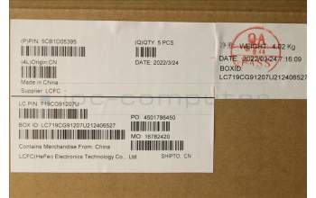 Lenovo 5CB1D05395 Tastatur inkl. TopcaseASM_FRA/ENGL82JDSGw/WHWRF