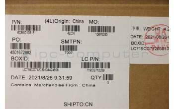 Lenovo 5CB1D10515 Tastatur inkl. Topcase ASM_HBW L82JF STw/BUWRF