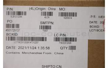 Lenovo 5CB1D12344 Tastatur inkl. Topcase ASM_LA SPA L82JK BU WH