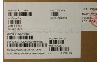 Lenovo 5CB1D12375 Tastatur inkl. Topcase ASM_KOR L82JK SG BU