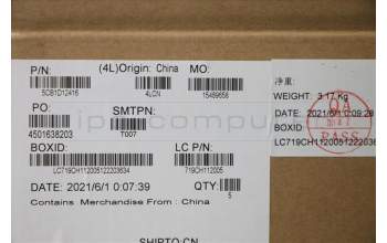 Lenovo 5CB1D12416 Tastatur inkl. Topcase ASM_BUL L82N7 SG