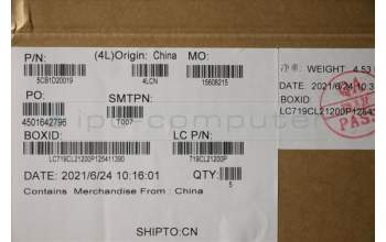 Lenovo 5CB1D20019 Tastatur inkl. Topcase ASM_UK L82JM PHA_BU