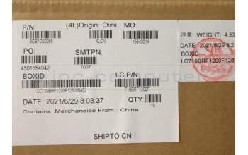 Lenovo 5CB1D20085 COVER Lower Case L82H8 W/O Sponge SA U