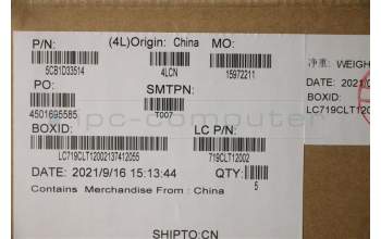 Lenovo 5CB1D33514 Tastatur inkl. Topcase ASM_ITA L82M8 SD BL