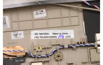 Lenovo 5CB1D33525 Tastatur inkl. Topcase ASM_UK L82M8 SD BL