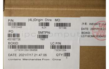 Lenovo 5CB1D34496 Tastatur inkl. Topcase deutsch L82NJ S/G DIS