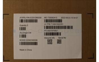 Lenovo 5CB1D66558 Tastatur inkl. Topcase ASM_POR WT 82KF SR