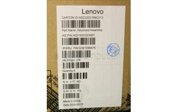 Lenovo 5CB1D66575 Tastatur inkl. Topcase ASM_NORDIC_H20WJ SG