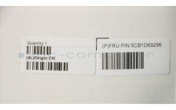 Lenovo 5CB1D69296 Tastatur inkl. Topcase ASM_CZE H 82N4 AB UK