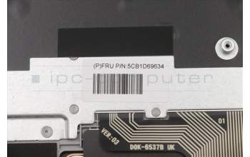Lenovo 5CB1D69634 Tastatur inkl. Topcase ASM_ITA H 82N4 GY UK