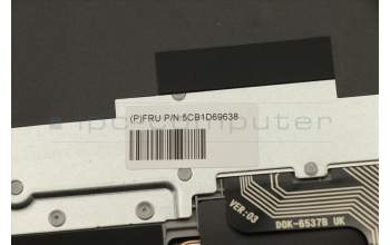 Lenovo 5CB1D69638 Tastatur inkl. Topcase spanisch H 82N4 GY UK