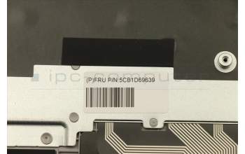 Lenovo 5CB1D69639 Tastatur inkl. Topcase schweiz H 82N4 GY UK