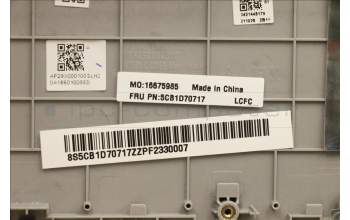 Lenovo 5CB1D70717 Tastatur inkl. Topcase ASM_NORDICL21B1