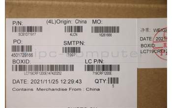 Lenovo 5CB1D71917 Tastatur inkl. Topcase schweiz L21B1