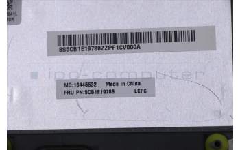 Lenovo 5CB1E19788 Tastatur inkl. TopcaseASM_NORDIC L82LVNFP_CG