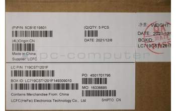 Lenovo 5CB1E19801 Tastatur inkl. Topcase ASM_HBW L82LV NFP_CG