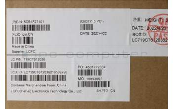 Lenovo 5CB1F27101 Tastatur inkl. Topcase ASM_FRA L82LX NFPAB