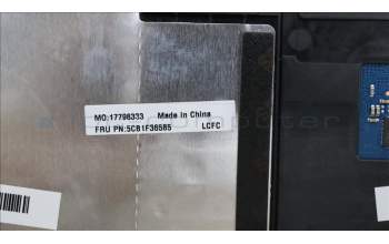 Lenovo 5CB1F36585 Tastatur inkl. Topcase ASM_BUL L82QY BK_TEX