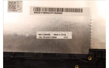 Lenovo 5CB1F36594 Tastatur inkl. Topcase ASM_GRE L82QY BK_TEX