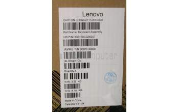 Lenovo 5CB1F36859 Tastatur inkl. Topcase ASM_ITA H 82QQ SG_DIS