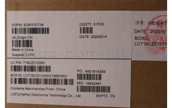 Lenovo 5CB1F37734 Tastatur inkl. Topcase ASM_BEL L82RF SG w/RGB