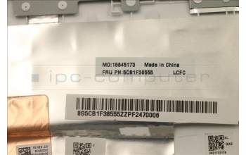 Lenovo 5CB1F38555 Tastatur inkl. Topcase ASM_CZE/SLK L82RFSTw/BU