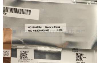 Lenovo 5CB1F38563 Tastatur inkl. Topcase ASM_HBW L82RF ST w/BU