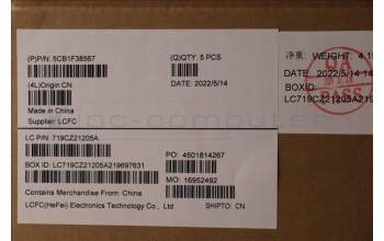 Lenovo 5CB1F38567 Tastatur inkl. Topcase ASM_ITA L82RF ST w/BU