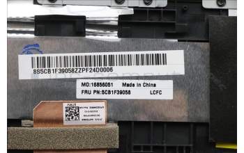 Lenovo 5CB1F39058 Tastatur inkl. Topcase schweiz L82RB STGY